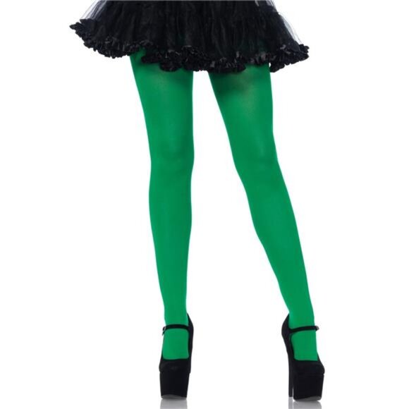 NEW Women's Zando 80D Green Tights for Women, One Size - Picture 1 of 3